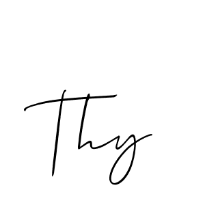 Make a beautiful signature design for name Thy. Use this online signature maker to create a handwritten signature for free. Thy signature style 2 images and pictures png