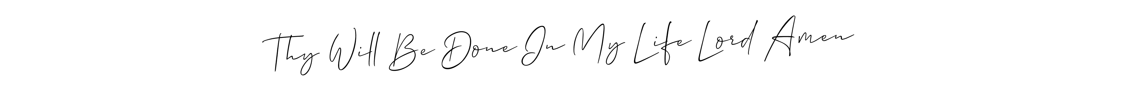 Once you've used our free online signature maker to create your best signature Allison_Script style, it's time to enjoy all of the benefits that Thy Will Be Done In My Life Lord Amen name signing documents. Thy Will Be Done In My Life Lord Amen signature style 2 images and pictures png