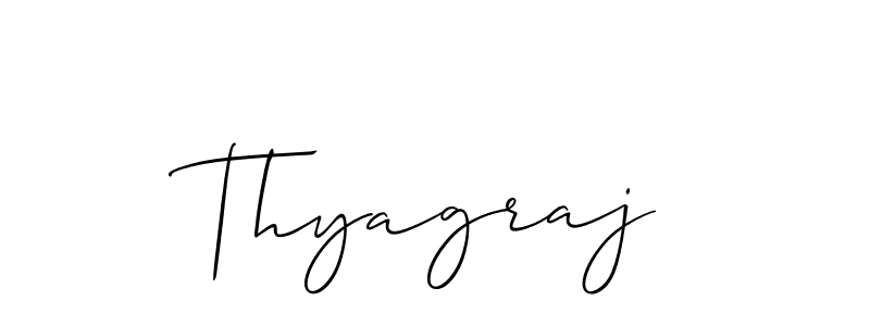 Make a short Thyagraj signature style. Manage your documents anywhere anytime using Allison_Script. Create and add eSignatures, submit forms, share and send files easily. Thyagraj signature style 2 images and pictures png