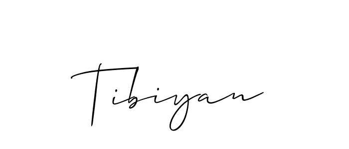 It looks lik you need a new signature style for name Tibiyan. Design unique handwritten (Allison_Script) signature with our free signature maker in just a few clicks. Tibiyan signature style 2 images and pictures png