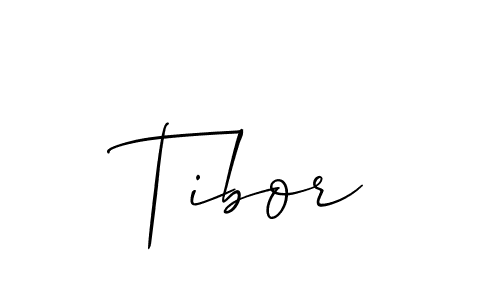Tibor stylish signature style. Best Handwritten Sign (Allison_Script) for my name. Handwritten Signature Collection Ideas for my name Tibor. Tibor signature style 2 images and pictures png