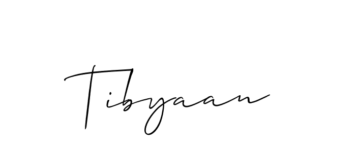 Tibyaan stylish signature style. Best Handwritten Sign (Allison_Script) for my name. Handwritten Signature Collection Ideas for my name Tibyaan. Tibyaan signature style 2 images and pictures png