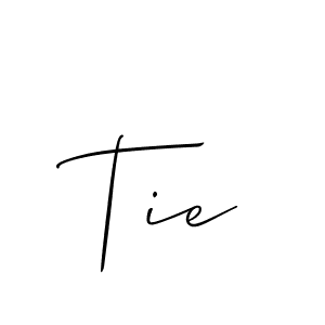 Allison_Script is a professional signature style that is perfect for those who want to add a touch of class to their signature. It is also a great choice for those who want to make their signature more unique. Get Tie name to fancy signature for free. Tie signature style 2 images and pictures png