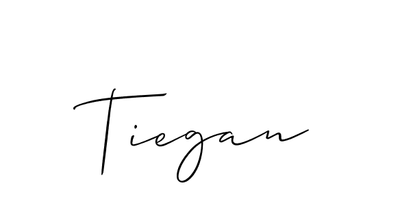 Make a short Tiegan signature style. Manage your documents anywhere anytime using Allison_Script. Create and add eSignatures, submit forms, share and send files easily. Tiegan signature style 2 images and pictures png