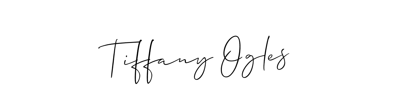 Make a short Tiffany Ogles signature style. Manage your documents anywhere anytime using Allison_Script. Create and add eSignatures, submit forms, share and send files easily. Tiffany Ogles signature style 2 images and pictures png