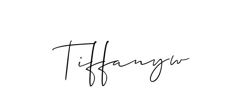 Make a beautiful signature design for name Tiffanyw. Use this online signature maker to create a handwritten signature for free. Tiffanyw signature style 2 images and pictures png