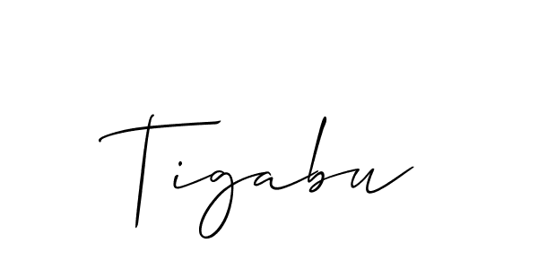 Best and Professional Signature Style for Tigabu. Allison_Script Best Signature Style Collection. Tigabu signature style 2 images and pictures png