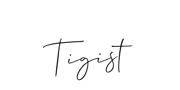 How to Draw Tigist signature style? Allison_Script is a latest design signature styles for name Tigist. Tigist signature style 2 images and pictures png