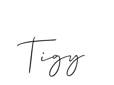 How to Draw Tigy signature style? Allison_Script is a latest design signature styles for name Tigy. Tigy signature style 2 images and pictures png