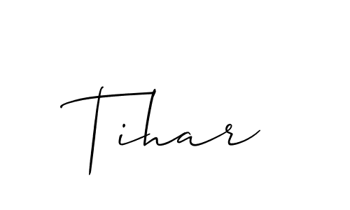 This is the best signature style for the Tihar name. Also you like these signature font (Allison_Script). Mix name signature. Tihar signature style 2 images and pictures png