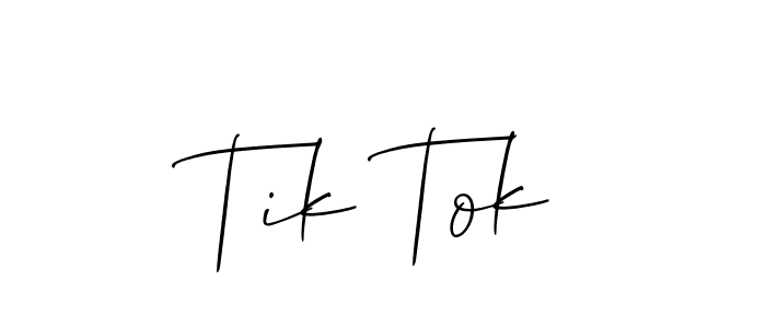 How to make Tik Tok name signature. Use Allison_Script style for creating short signs online. This is the latest handwritten sign. Tik Tok signature style 2 images and pictures png