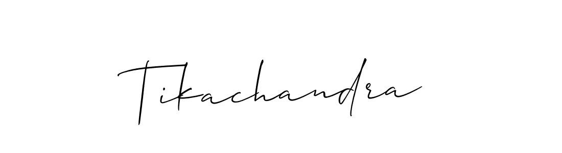 if you are searching for the best signature style for your name Tikachandra. so please give up your signature search. here we have designed multiple signature styles  using Allison_Script. Tikachandra signature style 2 images and pictures png