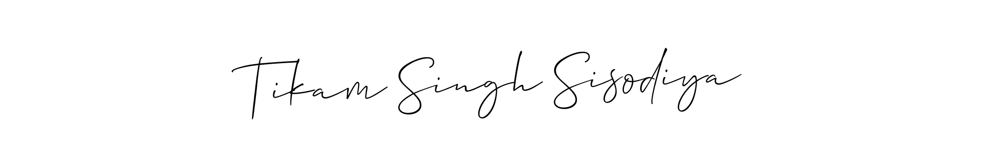 Once you've used our free online signature maker to create your best signature Allison_Script style, it's time to enjoy all of the benefits that Tikam Singh Sisodiya name signing documents. Tikam Singh Sisodiya signature style 2 images and pictures png