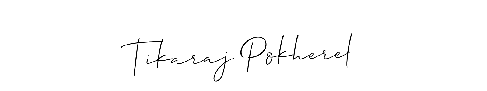 Once you've used our free online signature maker to create your best signature Allison_Script style, it's time to enjoy all of the benefits that Tikaraj Pokherel name signing documents. Tikaraj Pokherel signature style 2 images and pictures png