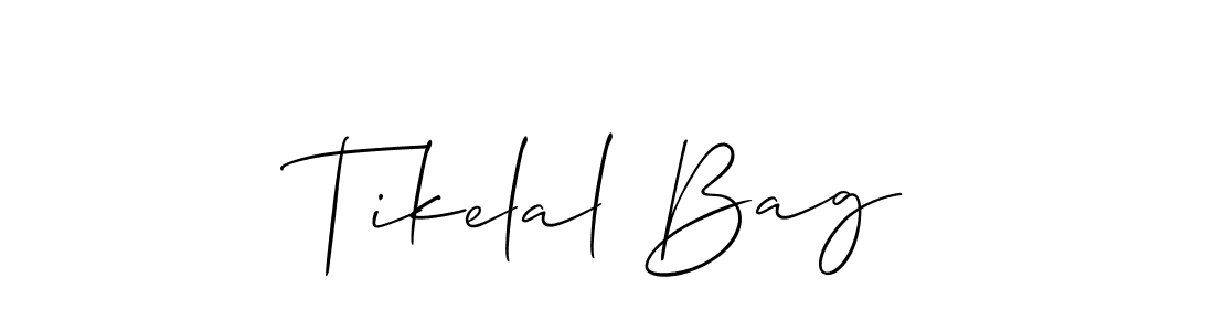 Best and Professional Signature Style for Tikelal Bag. Allison_Script Best Signature Style Collection. Tikelal Bag signature style 2 images and pictures png