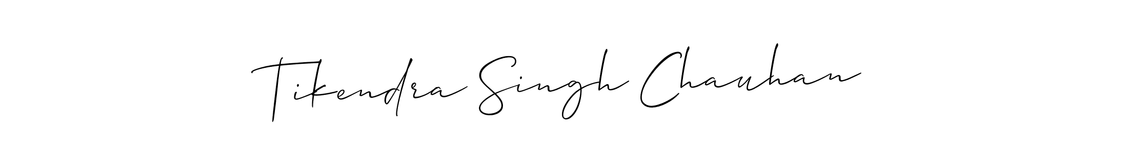 How to Draw Tikendra Singh Chauhan signature style? Allison_Script is a latest design signature styles for name Tikendra Singh Chauhan. Tikendra Singh Chauhan signature style 2 images and pictures png