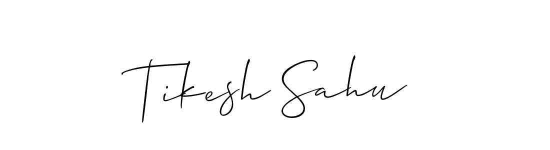 Check out images of Autograph of Tikesh Sahu name. Actor Tikesh Sahu Signature Style. Allison_Script is a professional sign style online. Tikesh Sahu signature style 2 images and pictures png