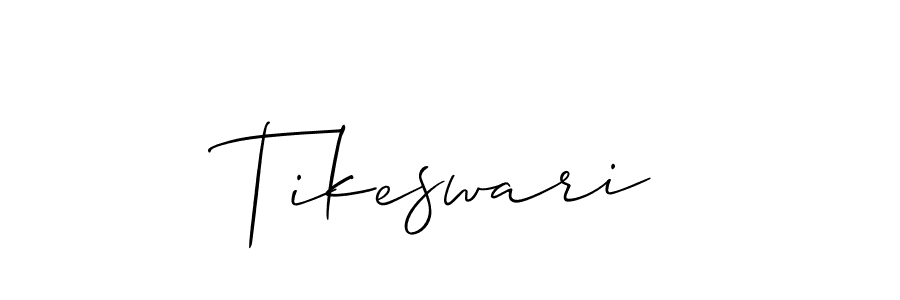 You should practise on your own different ways (Allison_Script) to write your name (Tikeswari) in signature. don't let someone else do it for you. Tikeswari signature style 2 images and pictures png