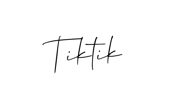 Check out images of Autograph of Tiktik name. Actor Tiktik Signature Style. Allison_Script is a professional sign style online. Tiktik signature style 2 images and pictures png