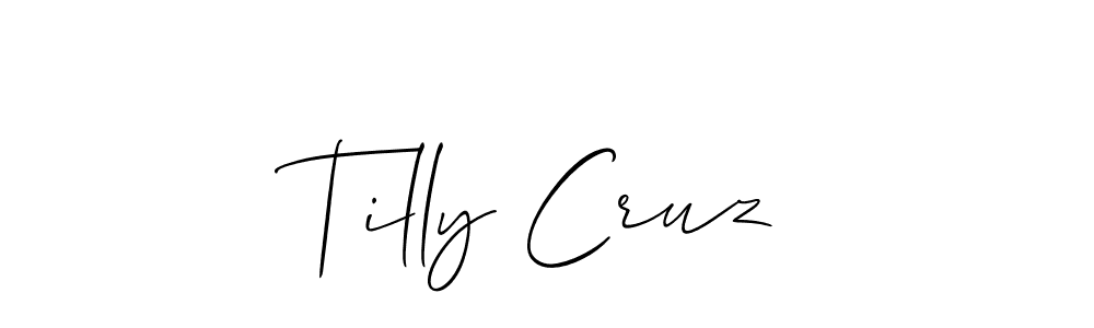 Check out images of Autograph of Tilly Cruz name. Actor Tilly Cruz Signature Style. Allison_Script is a professional sign style online. Tilly Cruz signature style 2 images and pictures png