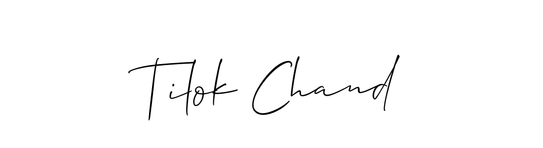 Once you've used our free online signature maker to create your best signature Allison_Script style, it's time to enjoy all of the benefits that Tilok Chand name signing documents. Tilok Chand signature style 2 images and pictures png