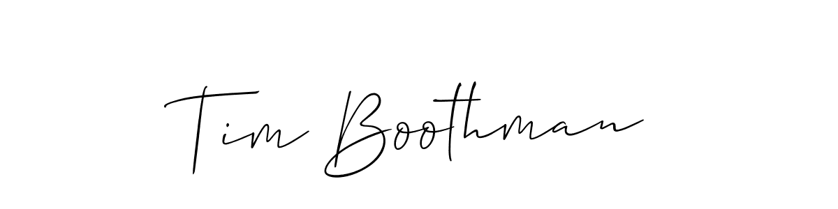 The best way (Allison_Script) to make a short signature is to pick only two or three words in your name. The name Tim Boothman include a total of six letters. For converting this name. Tim Boothman signature style 2 images and pictures png