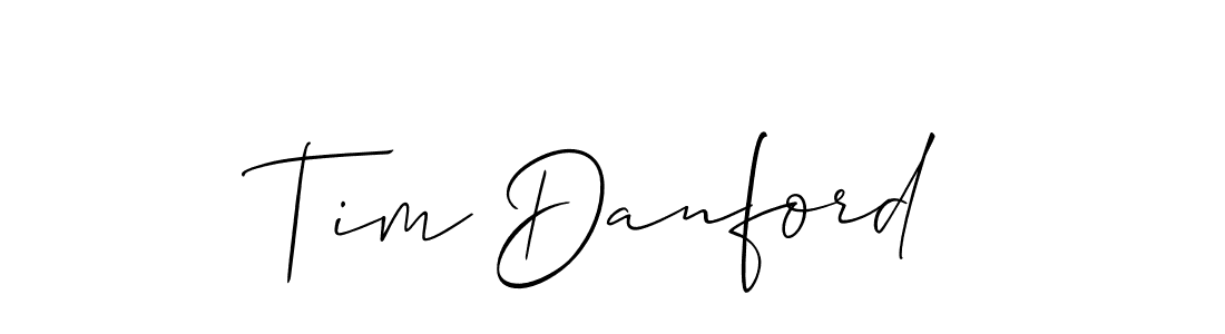 Also we have Tim Danford name is the best signature style. Create professional handwritten signature collection using Allison_Script autograph style. Tim Danford signature style 2 images and pictures png