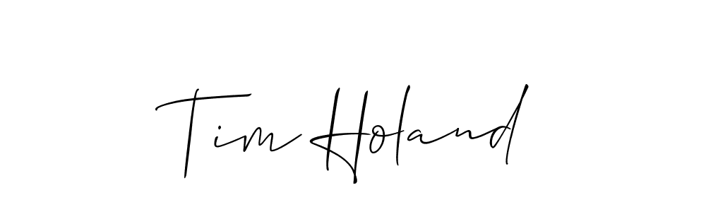 Similarly Allison_Script is the best handwritten signature design. Signature creator online .You can use it as an online autograph creator for name Tim Holand. Tim Holand signature style 2 images and pictures png