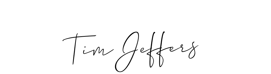 See photos of Tim Jeffers official signature by Spectra . Check more albums & portfolios. Read reviews & check more about Allison_Script font. Tim Jeffers signature style 2 images and pictures png