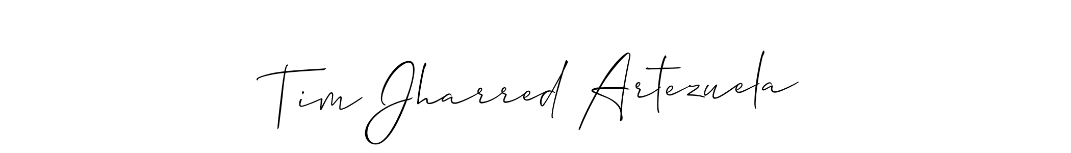 Once you've used our free online signature maker to create your best signature Allison_Script style, it's time to enjoy all of the benefits that Tim Jharred Artezuela name signing documents. Tim Jharred Artezuela signature style 2 images and pictures png