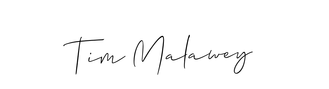 Similarly Allison_Script is the best handwritten signature design. Signature creator online .You can use it as an online autograph creator for name Tim Malawey. Tim Malawey signature style 2 images and pictures png