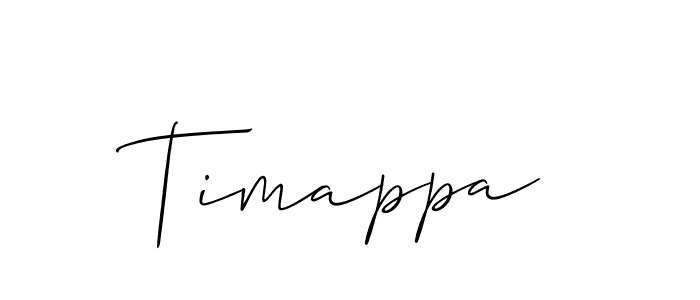 Make a short Timappa signature style. Manage your documents anywhere anytime using Allison_Script. Create and add eSignatures, submit forms, share and send files easily. Timappa signature style 2 images and pictures png