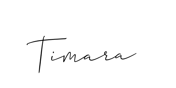 The best way (Allison_Script) to make a short signature is to pick only two or three words in your name. The name Timara include a total of six letters. For converting this name. Timara signature style 2 images and pictures png