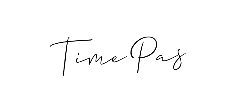 Best and Professional Signature Style for Time Pas. Allison_Script Best Signature Style Collection. Time Pas signature style 2 images and pictures png