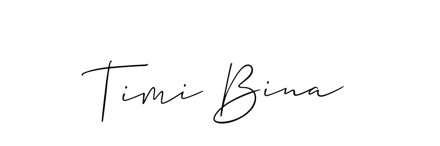 This is the best signature style for the Timi Bina name. Also you like these signature font (Allison_Script). Mix name signature. Timi Bina signature style 2 images and pictures png