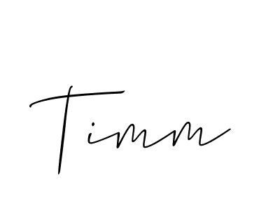 Allison_Script is a professional signature style that is perfect for those who want to add a touch of class to their signature. It is also a great choice for those who want to make their signature more unique. Get Timm name to fancy signature for free. Timm signature style 2 images and pictures png