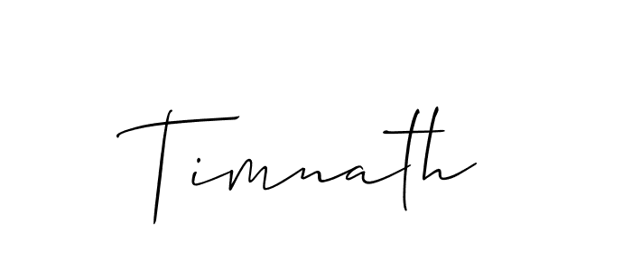 if you are searching for the best signature style for your name Timnath. so please give up your signature search. here we have designed multiple signature styles  using Allison_Script. Timnath signature style 2 images and pictures png
