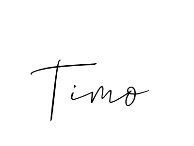 Allison_Script is a professional signature style that is perfect for those who want to add a touch of class to their signature. It is also a great choice for those who want to make their signature more unique. Get Timo name to fancy signature for free. Timo signature style 2 images and pictures png