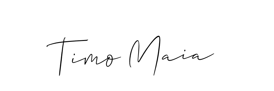 Check out images of Autograph of Timo Maia name. Actor Timo Maia Signature Style. Allison_Script is a professional sign style online. Timo Maia signature style 2 images and pictures png