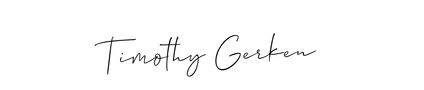 Here are the top 10 professional signature styles for the name Timothy Gerken. These are the best autograph styles you can use for your name. Timothy Gerken signature style 2 images and pictures png