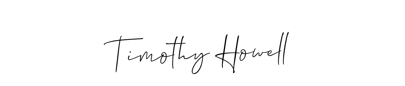 The best way (Allison_Script) to make a short signature is to pick only two or three words in your name. The name Timothy Howell include a total of six letters. For converting this name. Timothy Howell signature style 2 images and pictures png