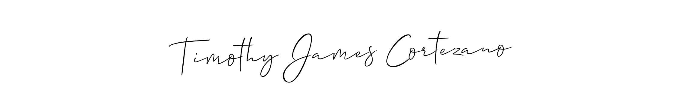 Once you've used our free online signature maker to create your best signature Allison_Script style, it's time to enjoy all of the benefits that Timothy James Cortezano name signing documents. Timothy James Cortezano signature style 2 images and pictures png