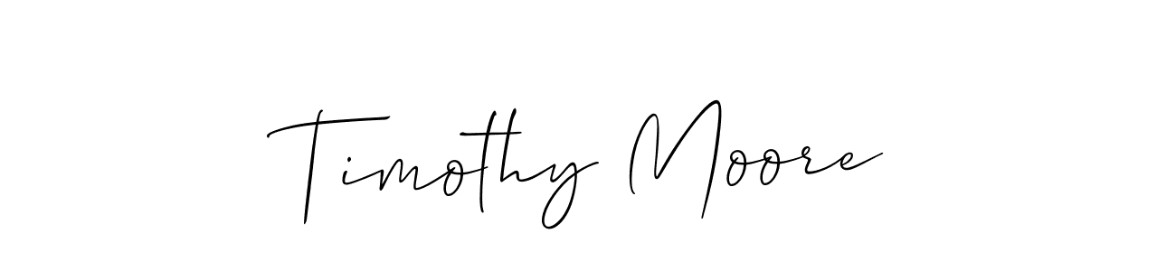 Allison_Script is a professional signature style that is perfect for those who want to add a touch of class to their signature. It is also a great choice for those who want to make their signature more unique. Get Timothy Moore name to fancy signature for free. Timothy Moore signature style 2 images and pictures png