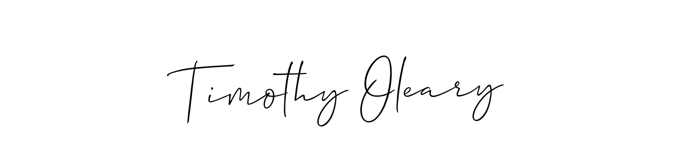 Also we have Timothy Oleary name is the best signature style. Create professional handwritten signature collection using Allison_Script autograph style. Timothy Oleary signature style 2 images and pictures png