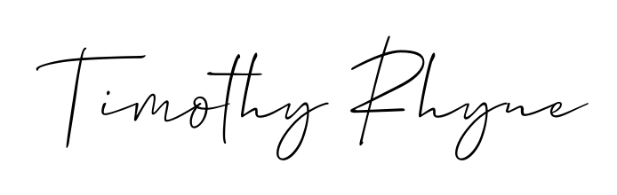 Give your name Timothy Rhyne an exquisite flair with the Allison_Script script font. Ideal for contracts, resumes, and formal letterheads. Timothy Rhyne signature style 2 images and pictures png