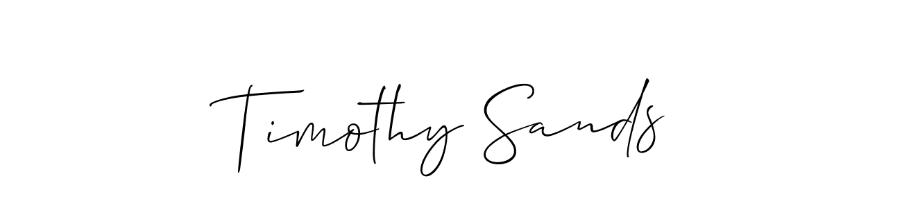 Similarly Allison_Script is the best handwritten signature design. Signature creator online .You can use it as an online autograph creator for name Timothy Sands. Timothy Sands signature style 2 images and pictures png