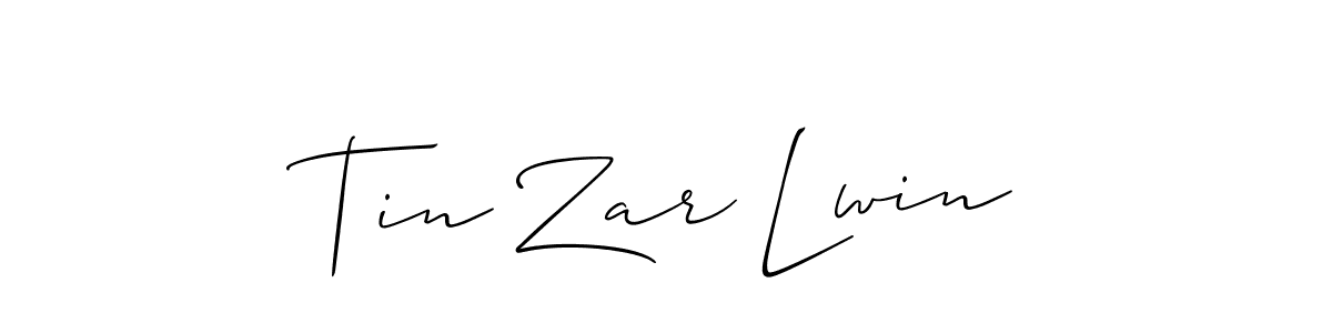 Once you've used our free online signature maker to create your best signature Allison_Script style, it's time to enjoy all of the benefits that Tin Zar Lwin name signing documents. Tin Zar Lwin signature style 2 images and pictures png