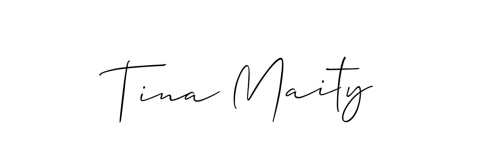 You can use this online signature creator to create a handwritten signature for the name Tina Maity. This is the best online autograph maker. Tina Maity signature style 2 images and pictures png