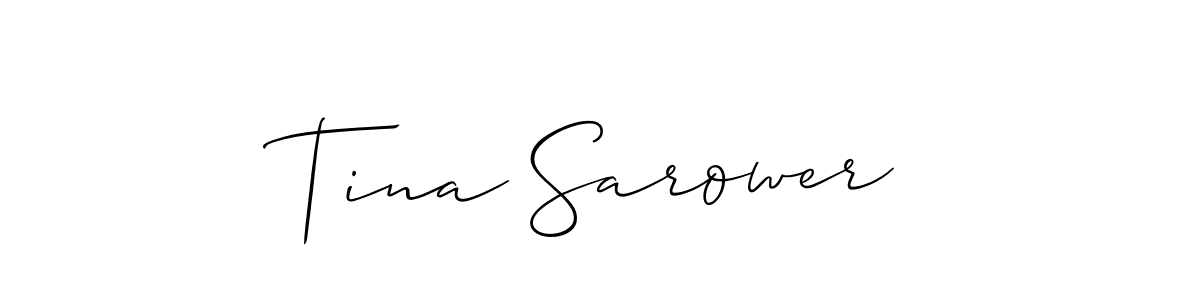 See photos of Tina Sarower official signature by Spectra . Check more albums & portfolios. Read reviews & check more about Allison_Script font. Tina Sarower signature style 2 images and pictures png