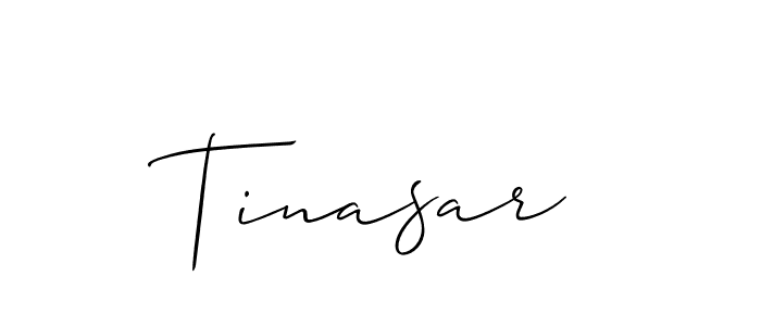 How to Draw Tinasar signature style? Allison_Script is a latest design signature styles for name Tinasar. Tinasar signature style 2 images and pictures png